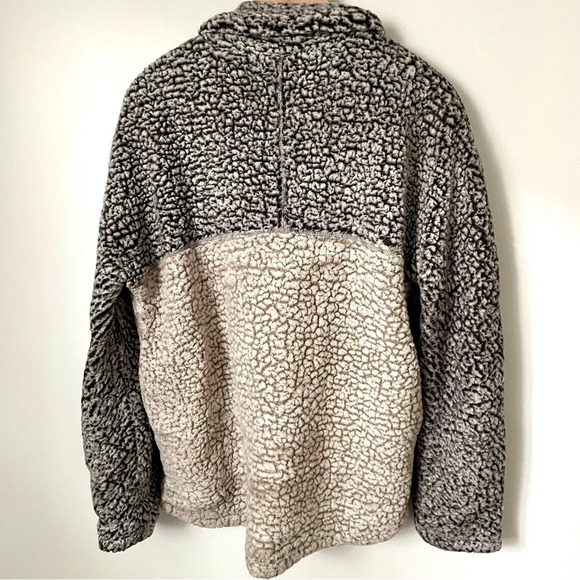 Thread and Supply Sherpa Quarter Zip Sweatshirt - Picture 3 of 7